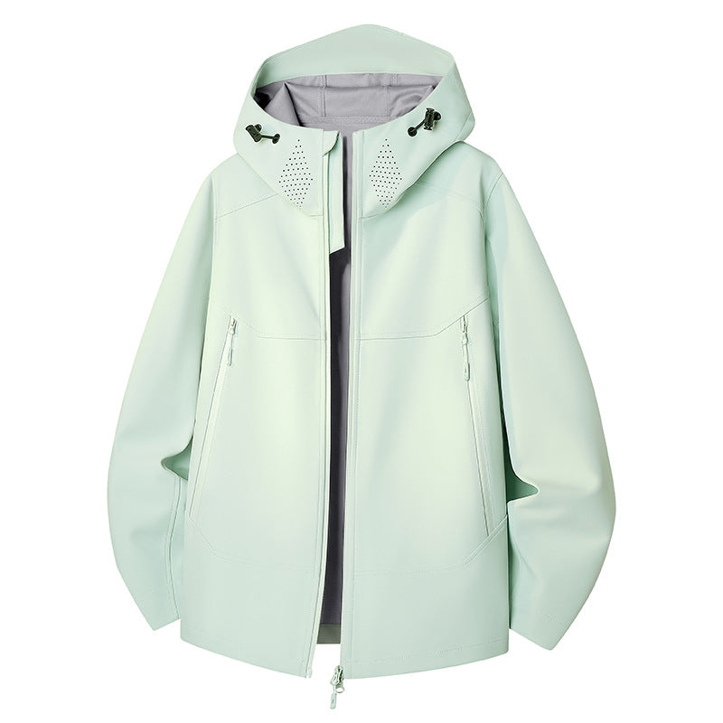 Hommes imperméable à l'eau et chaud en plein air veste Softshell
