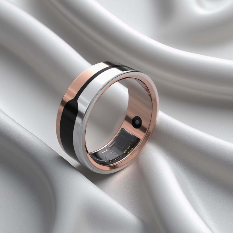 Smart Ring Health Tracker Fitness Bague Heart Rate Blood Oxygen Sleep Monitor Smart Ring Fo