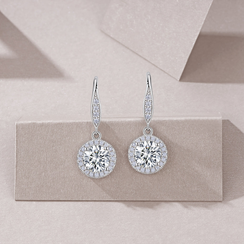 S925 Boucles d'oreilles en acier inoxydable