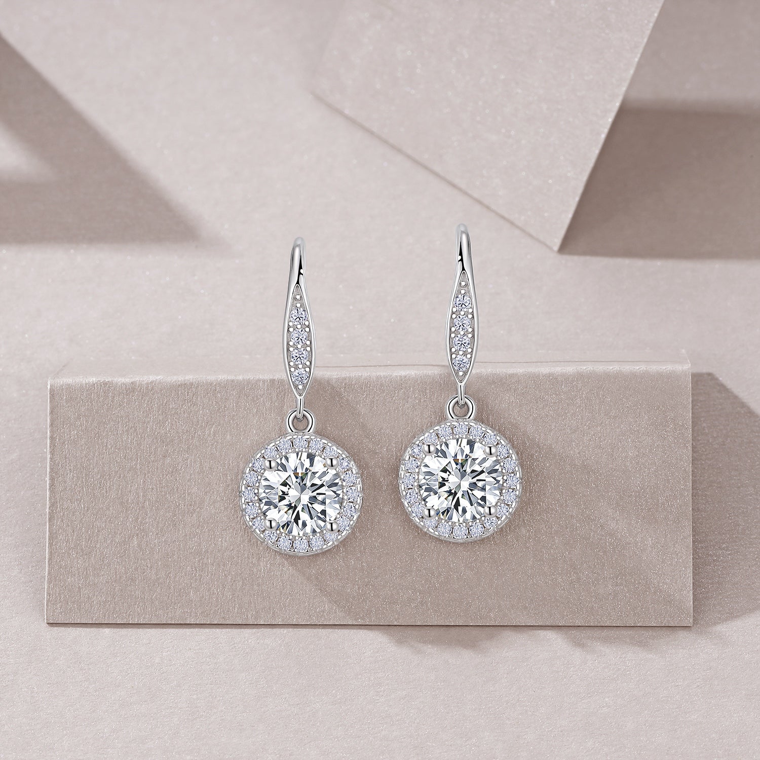 S925 Boucles d'oreilles en acier inoxydable