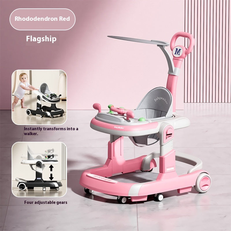 Bébé Walker léger pliage multifonction anti-rollover