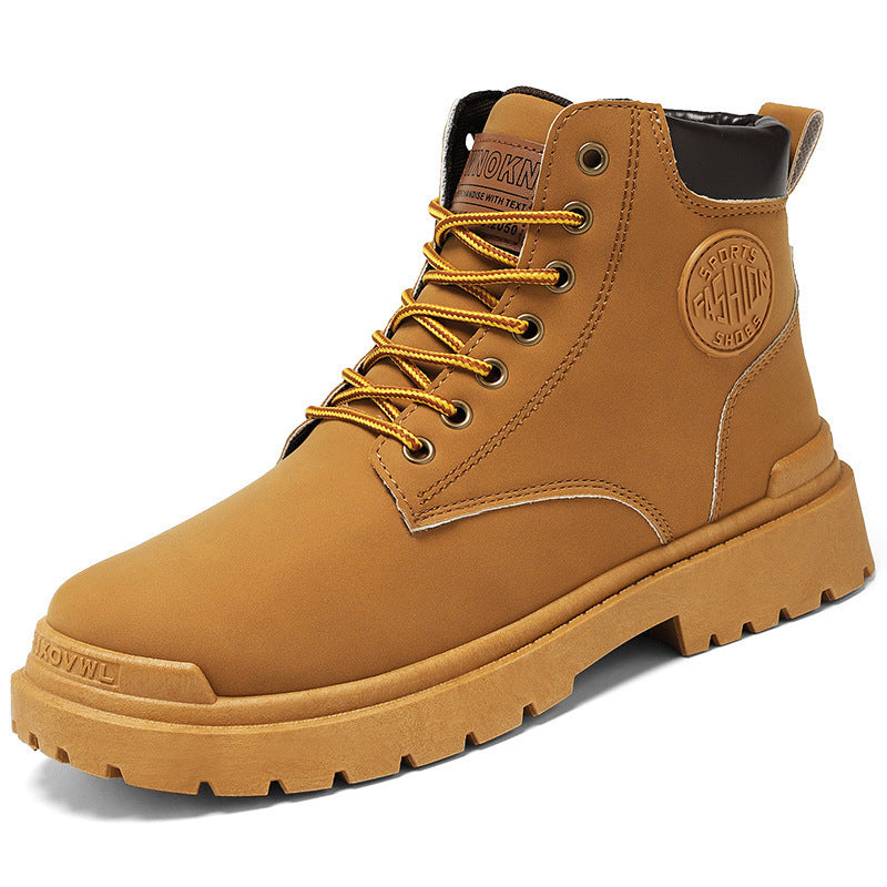 Hommes Versatile Haut de gamme Bottes de travail épaisses