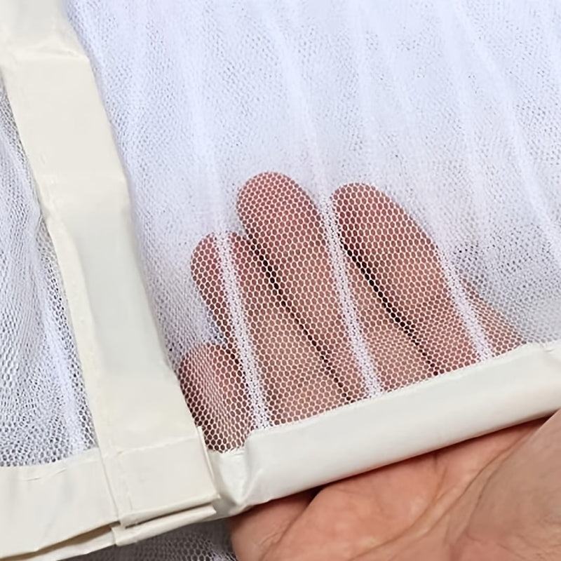 Fenêtre d'écran de porte magnétique blanc Mosquito Net en verre Gauze peut être personnalisé Taille