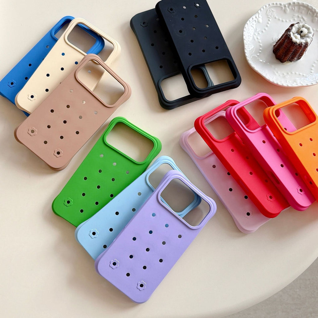 Boîtier de téléphone créatif anti-goutte en silicone