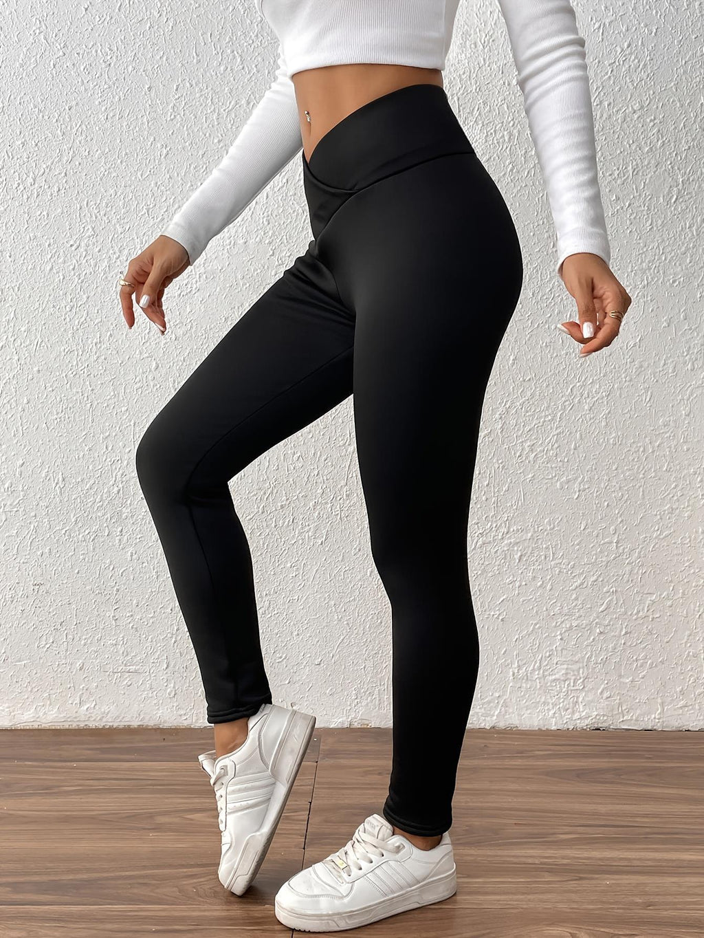 Pantalons de yoga populaires avec polaire