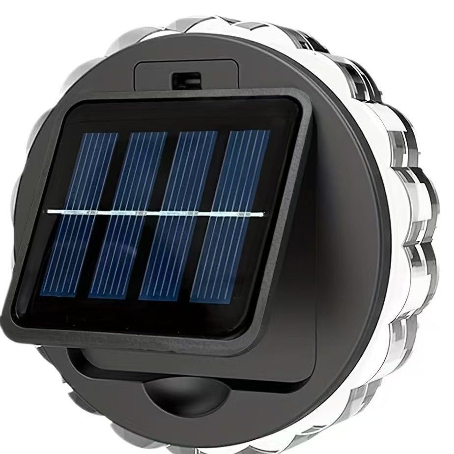 Extérieur Cour LED solaire Petal lumière murale