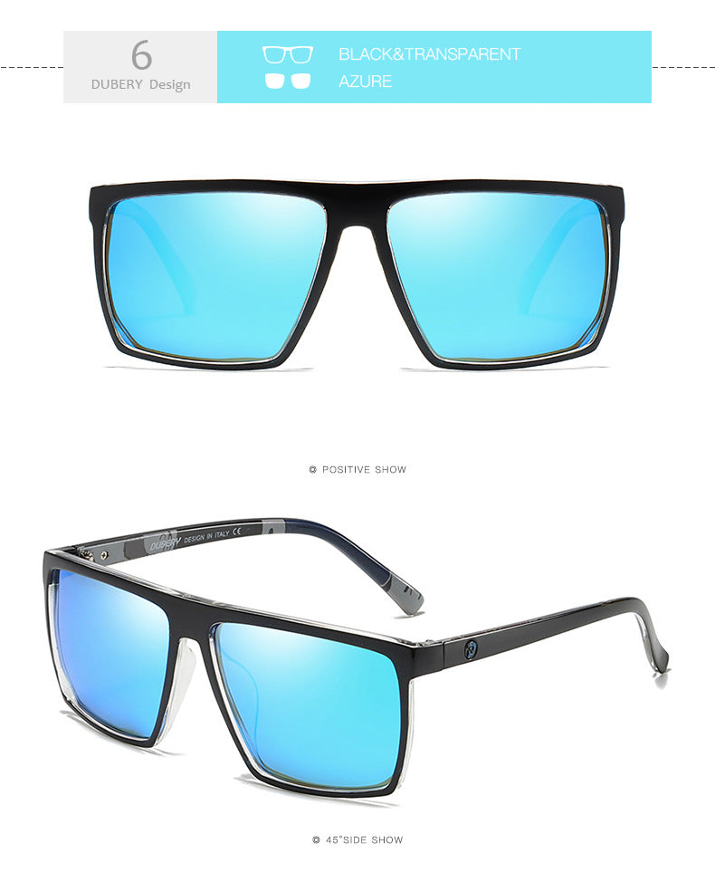 Lunettes de soleil polarisées avec revêtement en métal véritable