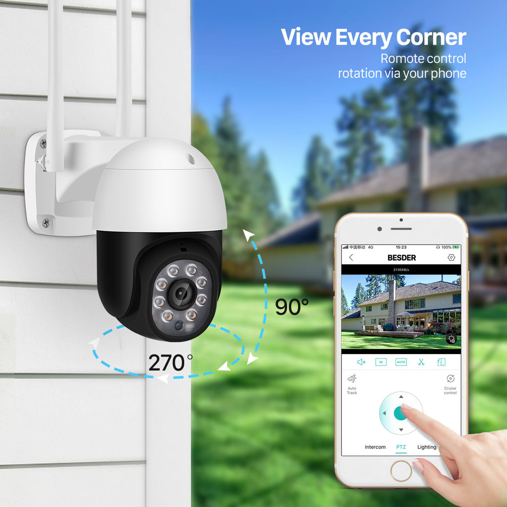 Produit Caméra de surveillance sans fil Wi-Fi 2 pouces