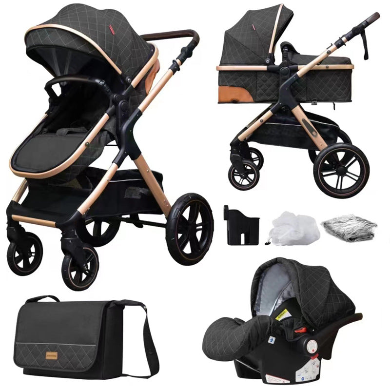 Bébé assise couché léger pliant Panier multifonction