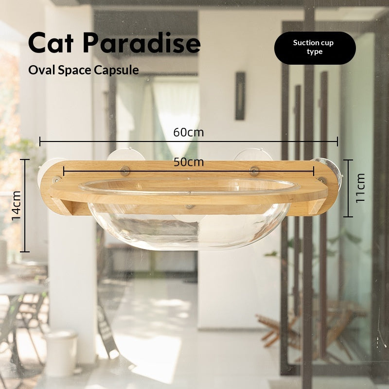 Pet Jumping Platform Fenêtre monté Suction-cup Hammock