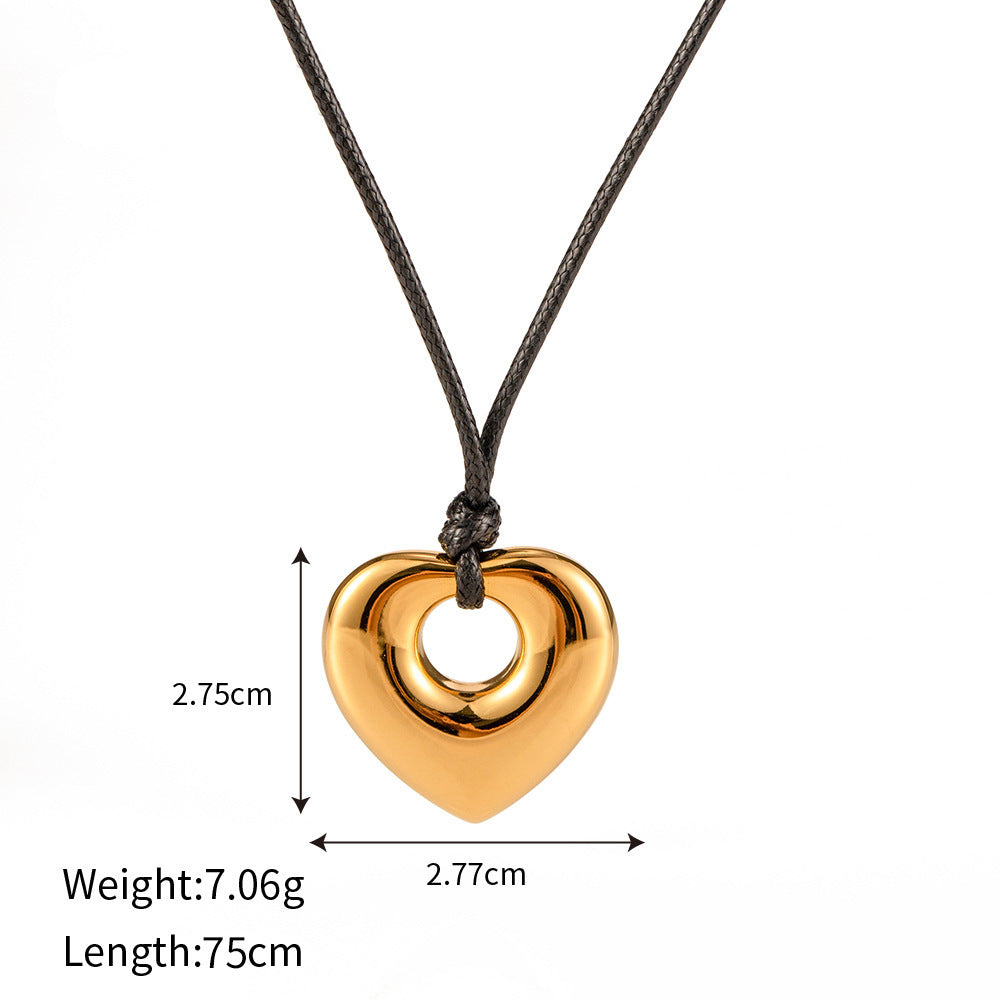 Collier en acier inoxydable pour femmes