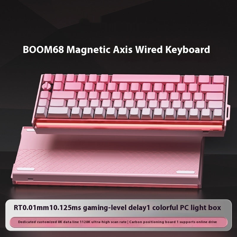 E-sports Axis magnétique Clavier mécanique Boîte à lumière RGB CT King Axis SE Clé trois modèles