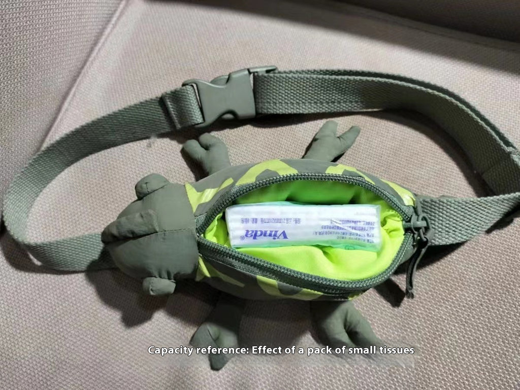 Cartoon Cute Green Lizard Sac Chameleon Sacs pour enfants