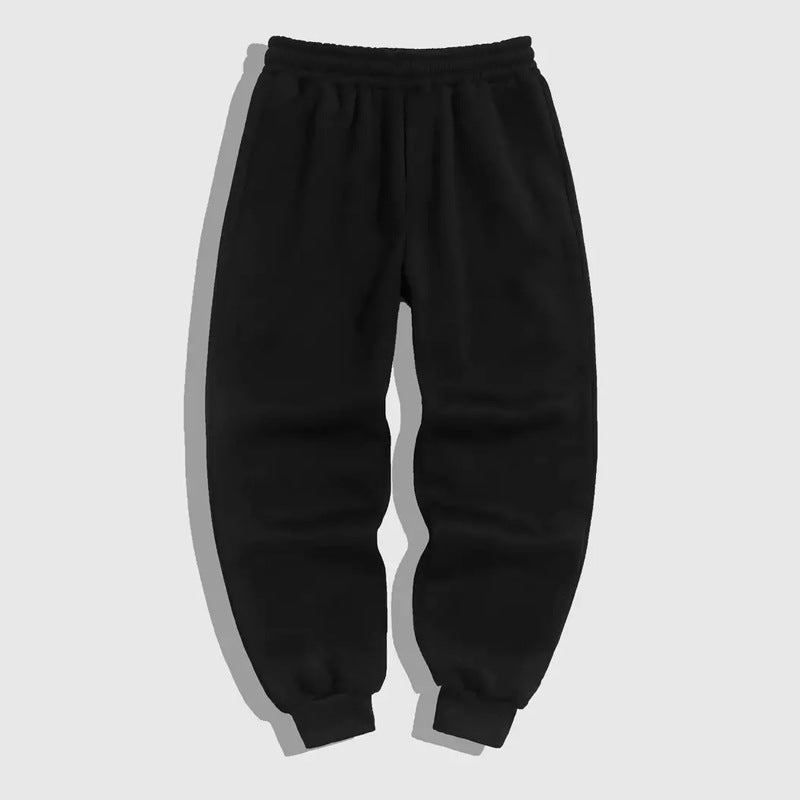 Pantalon de piste élastique d'impression casual homme