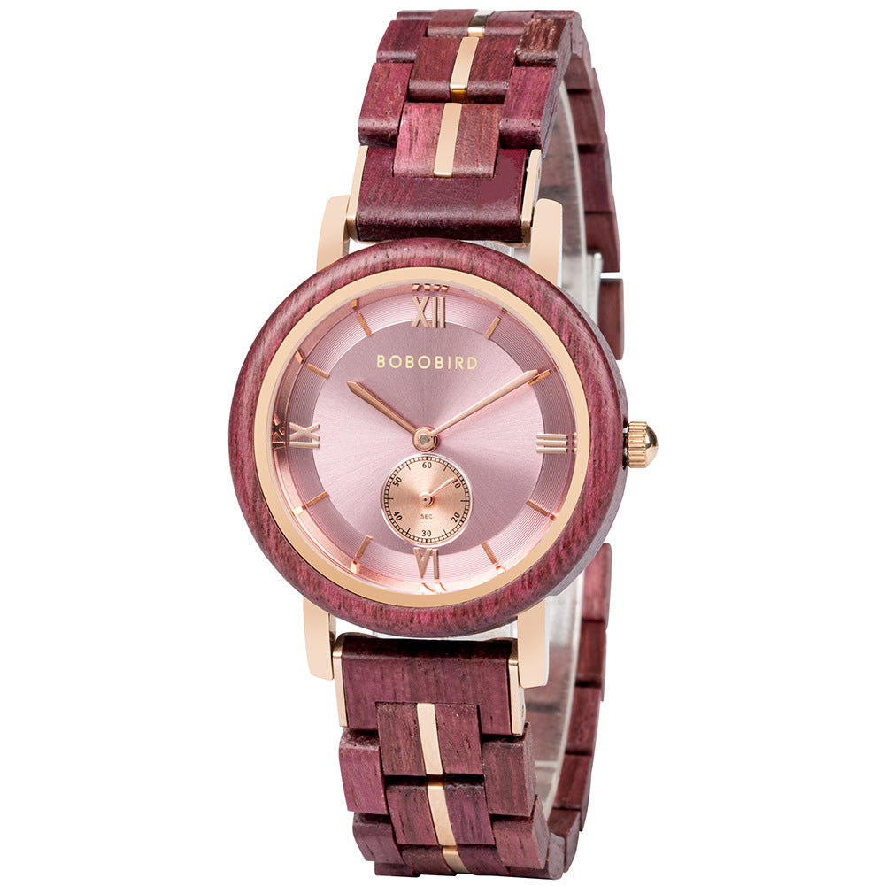 Montre Quartz en bois