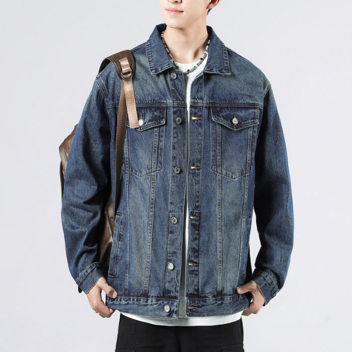 Veste Denim Homme Veste Casual Top