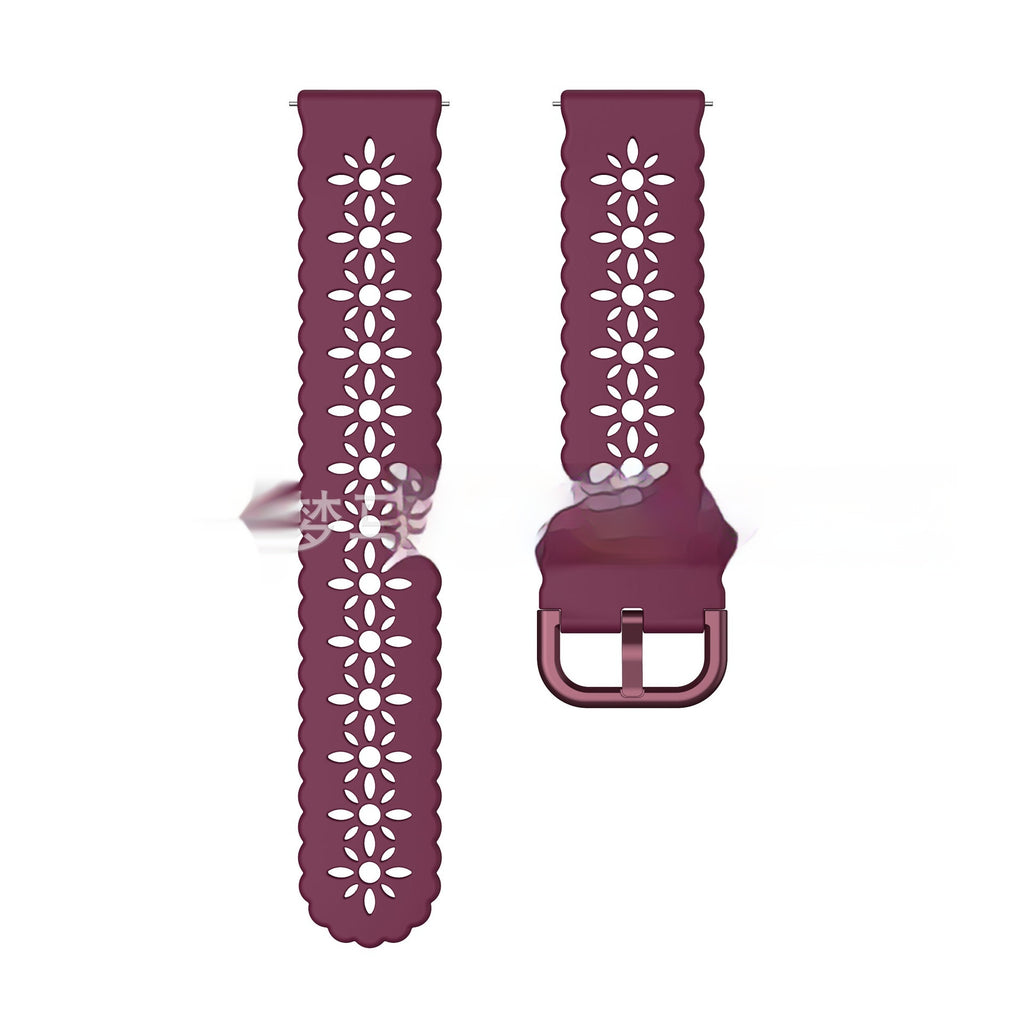 Bracelet d'horloge en silicone pour Plum Blossom