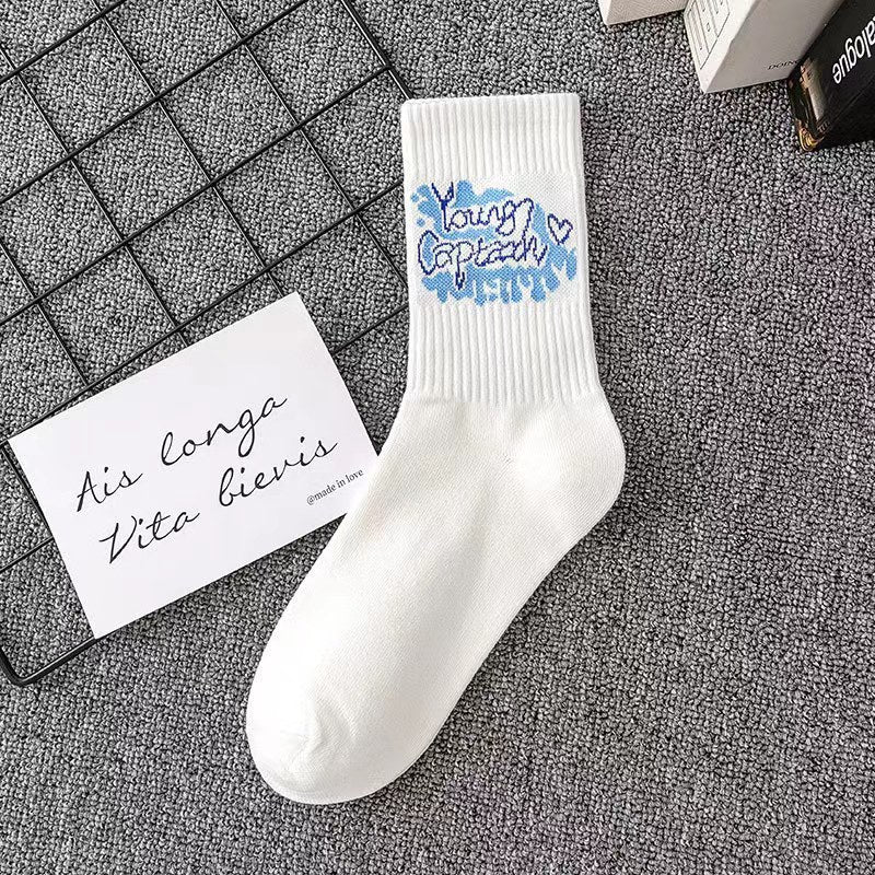 Cotton Automne Hiver Hommes Basketball Chaussettes longues