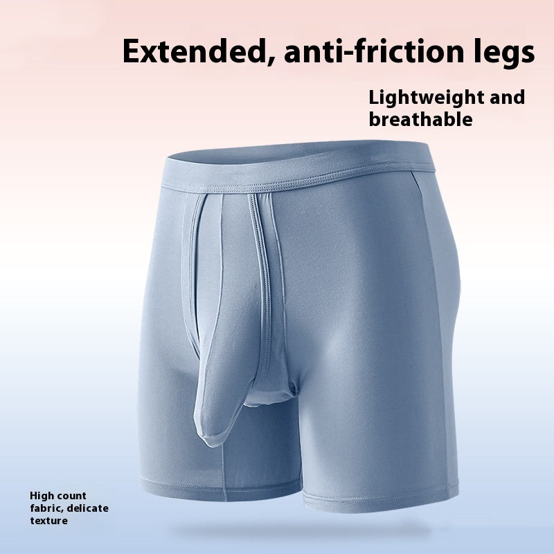 Sous-vêtements pour hommes Short respirant Version étendue Séparation de la balle