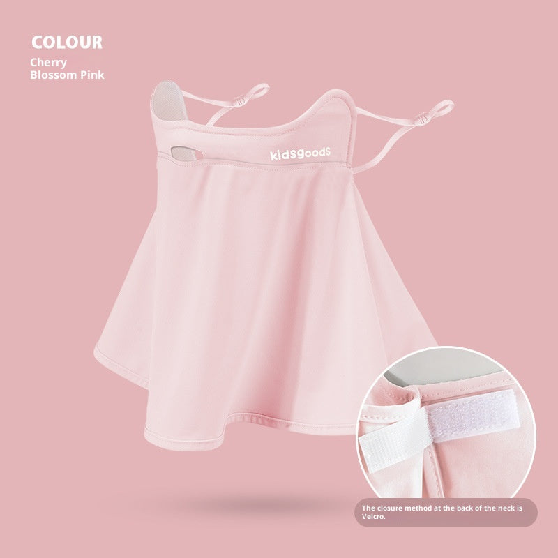 Masque d'été pour enfants en soie de glace