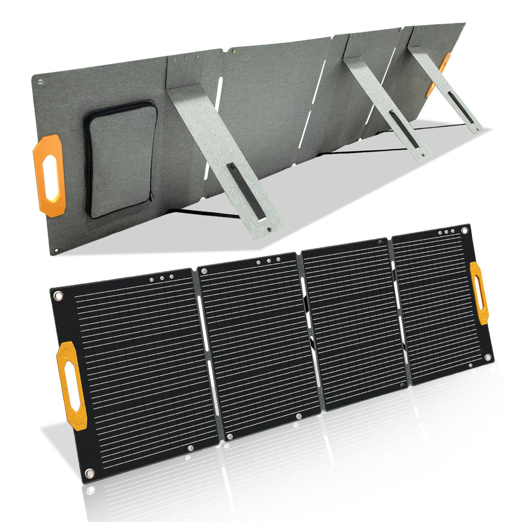 200W 18V Camping Portable Charging Panel Solar Folding Kit