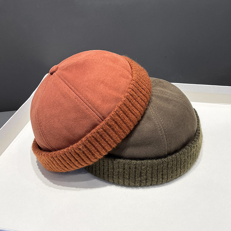 Chapeau de peau de cerf d'automne et d'hiver