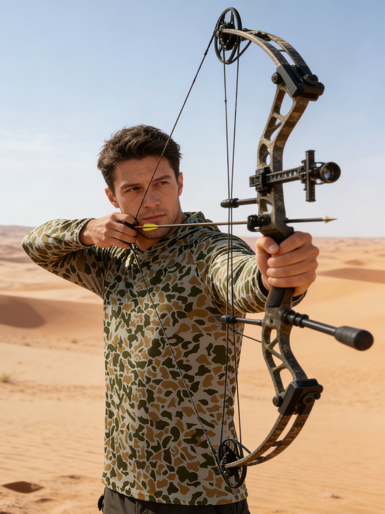 Pêche Hoodie voile chemise Surf couverture visage cou été hommes longue manches chasse Jersey