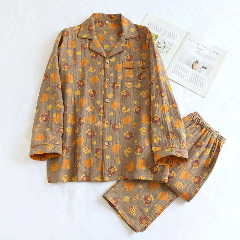 Robe de pyjama de Jacquard tissée