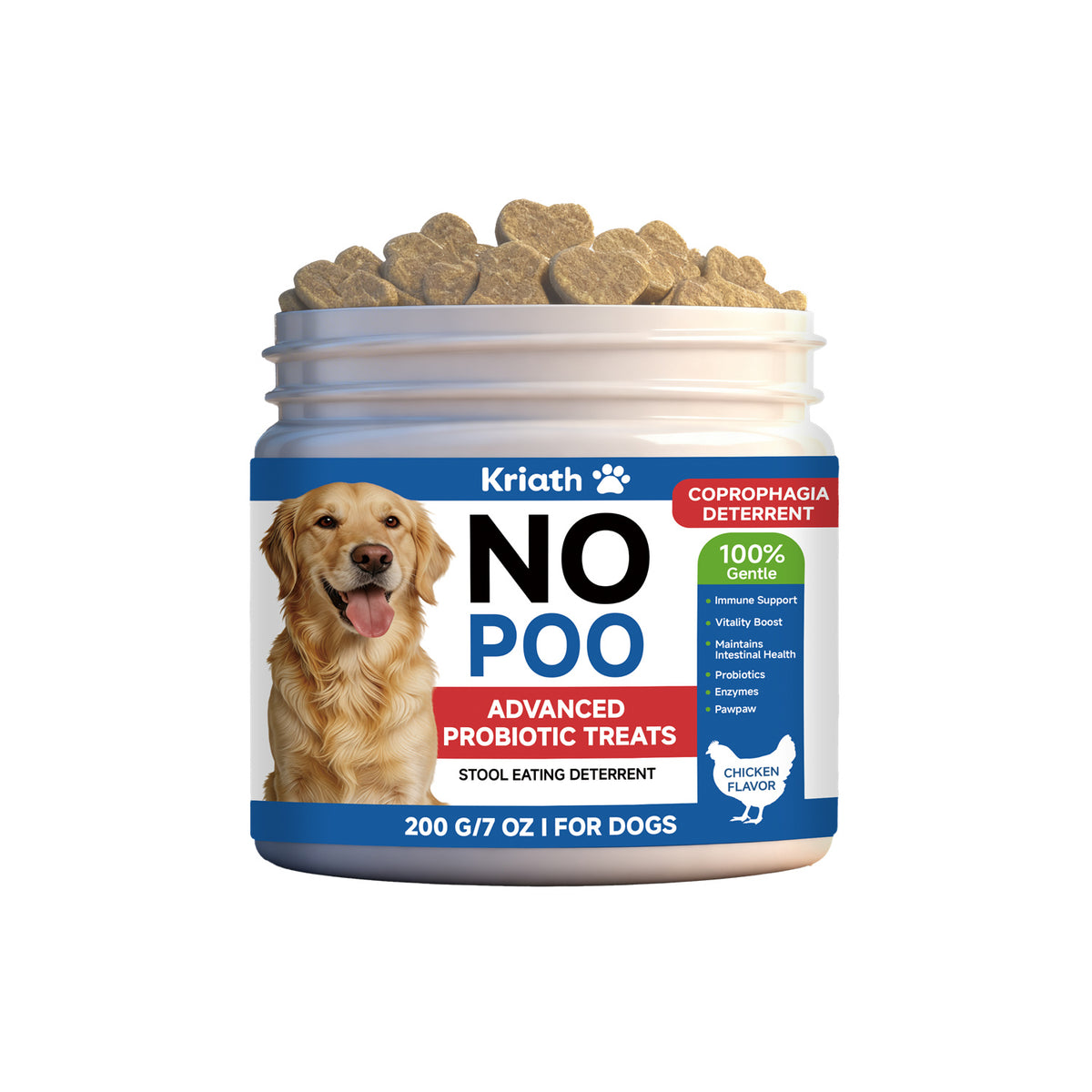 Pas de traitement probiotique avancé Poo