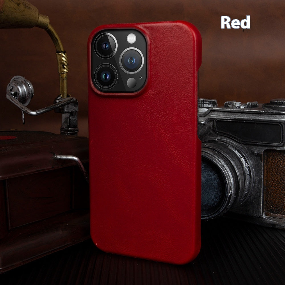 Protection en cuir haut de gamme Téléphone portable Shell