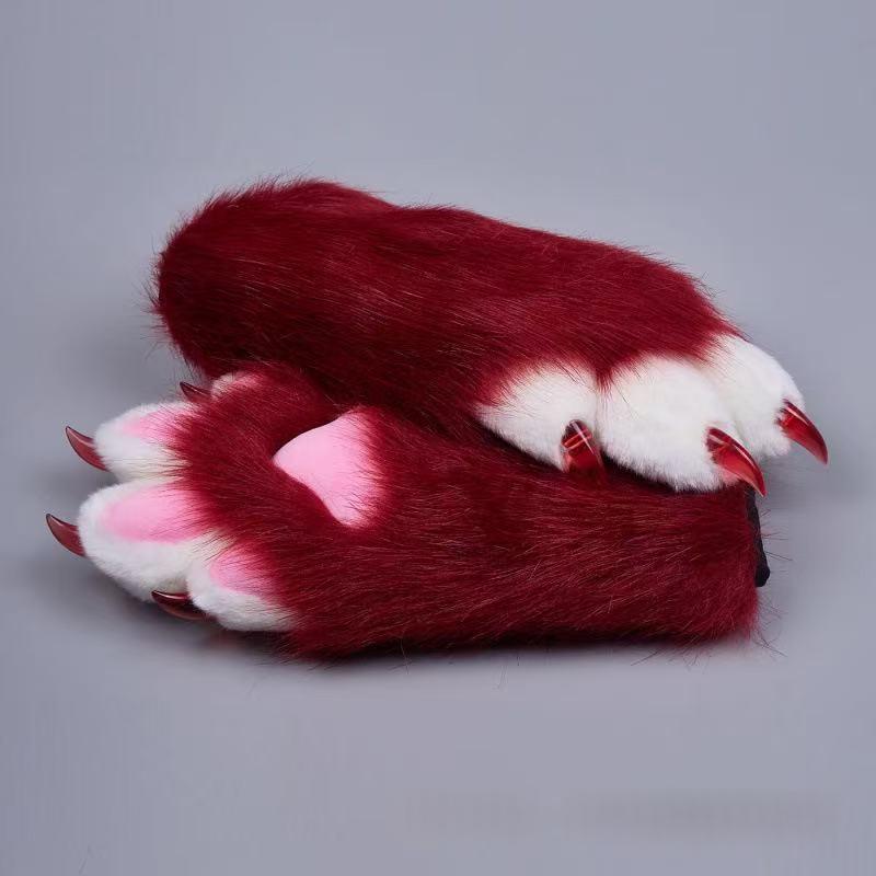 Gants pour griffes d'animaux prêts à l'emploi avec ongles