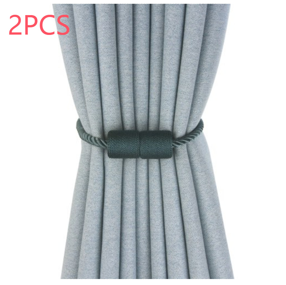 Bande de rideau cylindrique Boucle magnétique sans installation