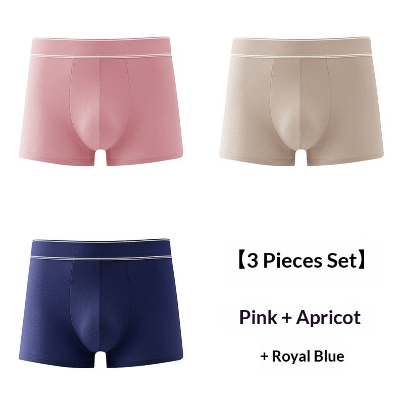 Slips de boxeur en coton pour hommes