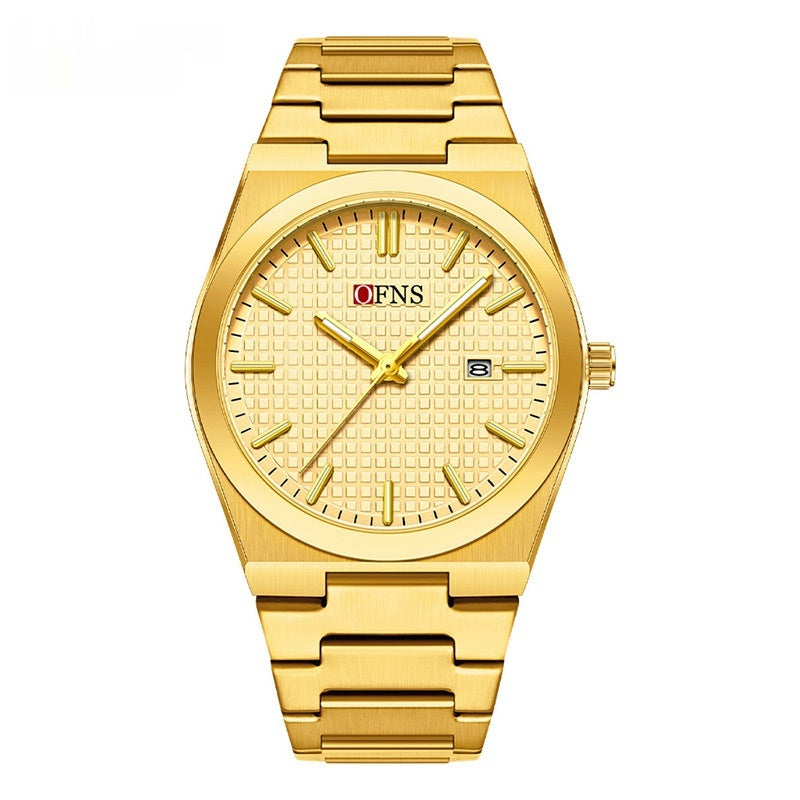 Casual Men's Fashion Calendar Quartz Watch