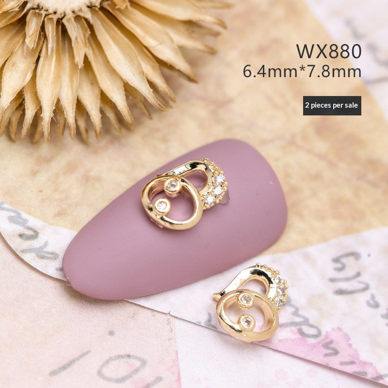 Outils d'art à ongles et accessoires à ongles à thème zodiac