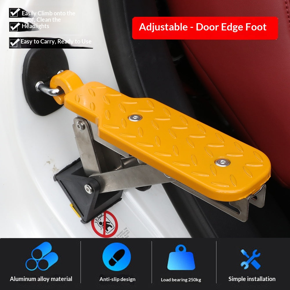 Verrouillage universel de porte de toit de voiture d'escalade Étape pliante