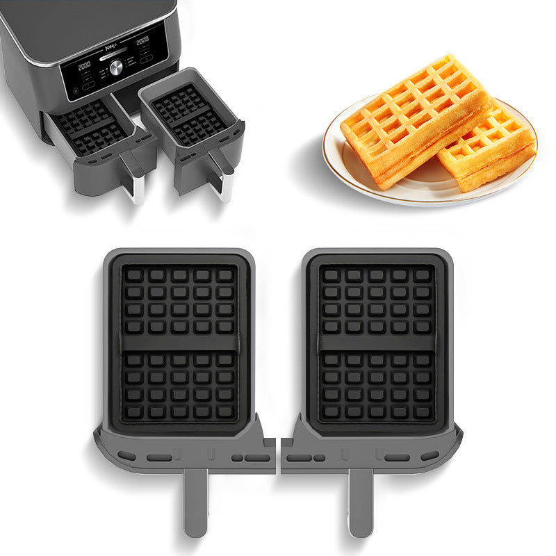 Poêle de cuisson à la vapeur de silicone pour friteuse d'air portable
