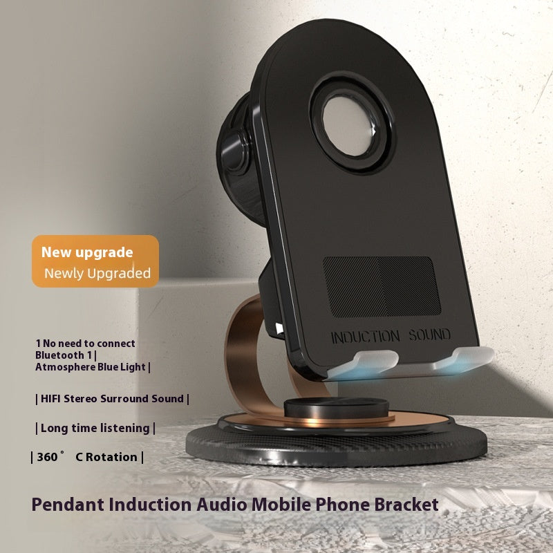 Multi-fonctions Audio intégré Bureau pliant Portable Induction Bluetooth Téléphone Mobile
