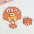 Mignon groupe pliant fan-car bouffant poisson-- 1