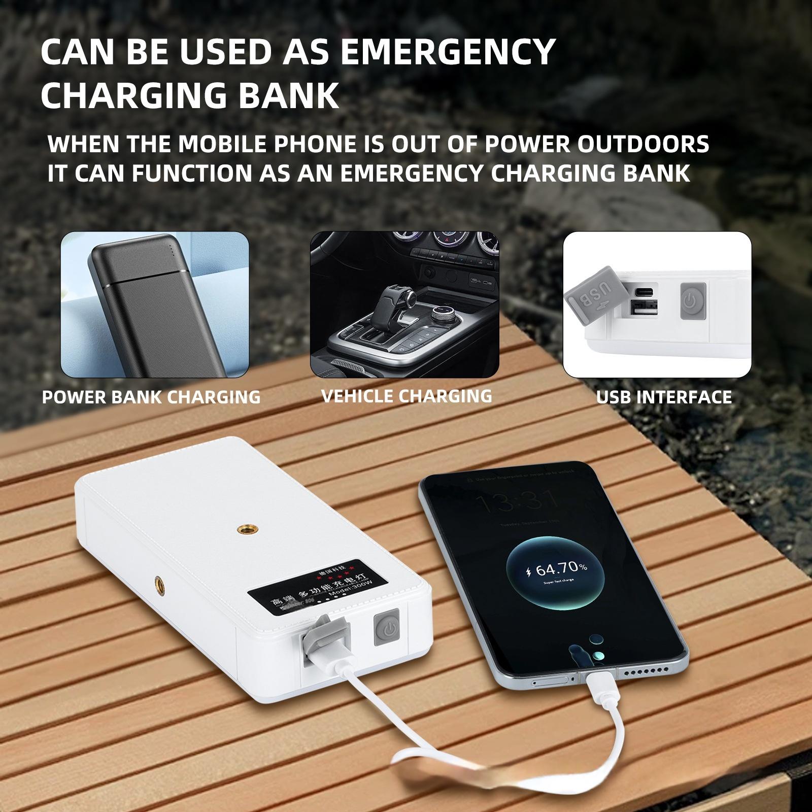 Lampe de camping avec longue durée de vie de batterie
