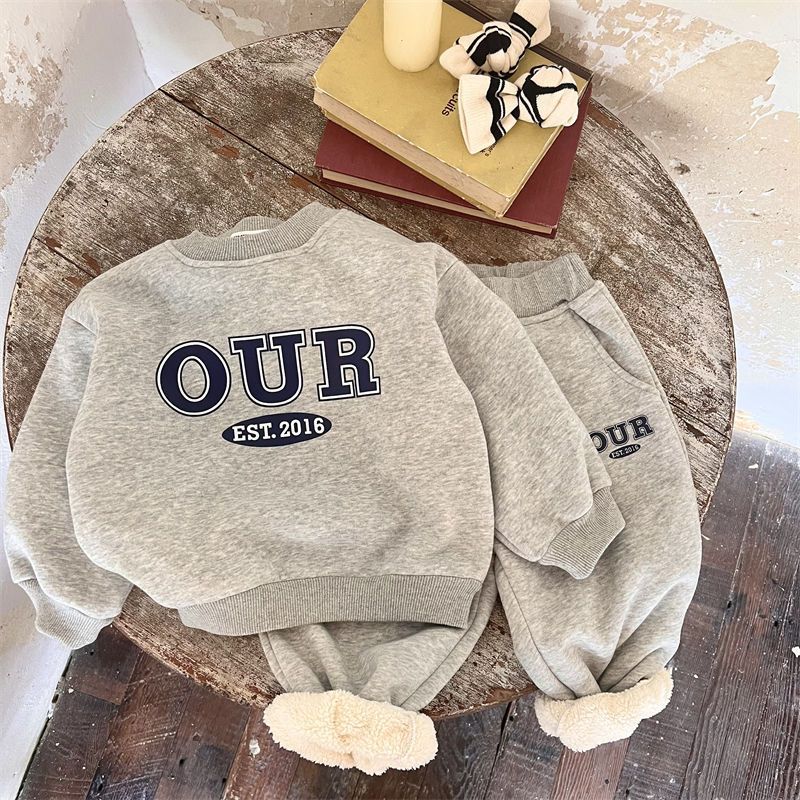 En automne et en hiver Pantalon de bébé à capuche de style étranger pour enfants