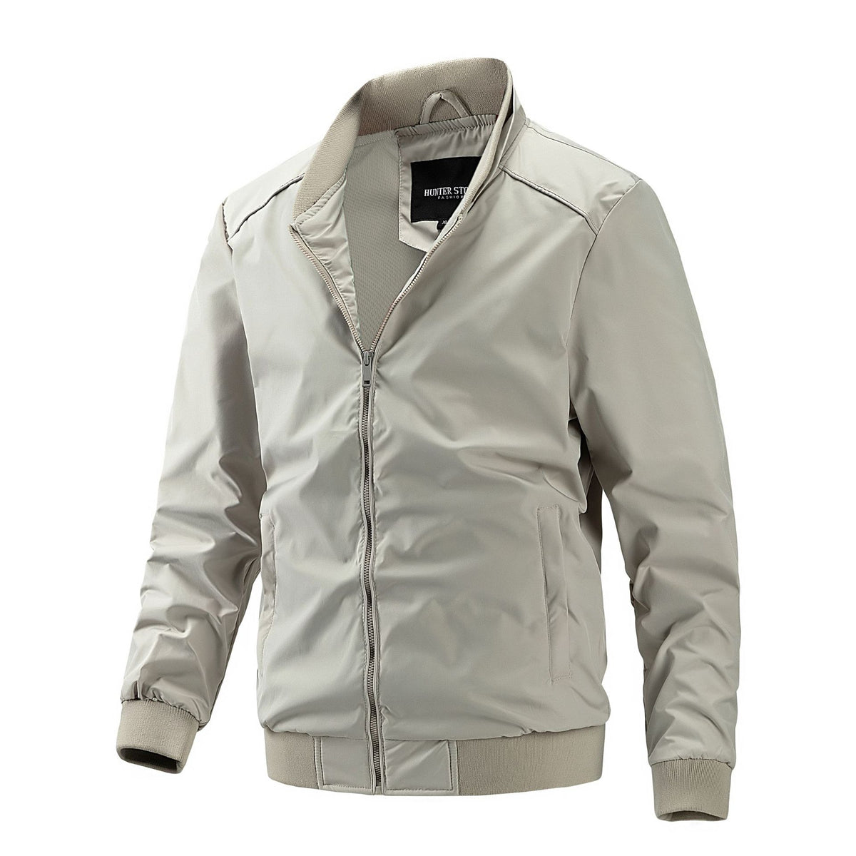 Stand Collar Veste Homme d'affaires Casual mince veste de baseball tendance commerce extérieur hommes