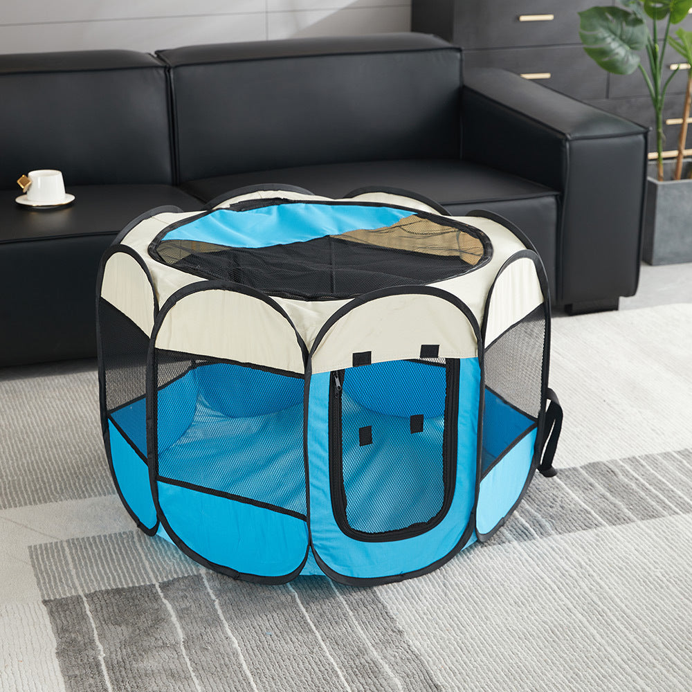 Pet Octagonal Cage Fence pliant étanche
