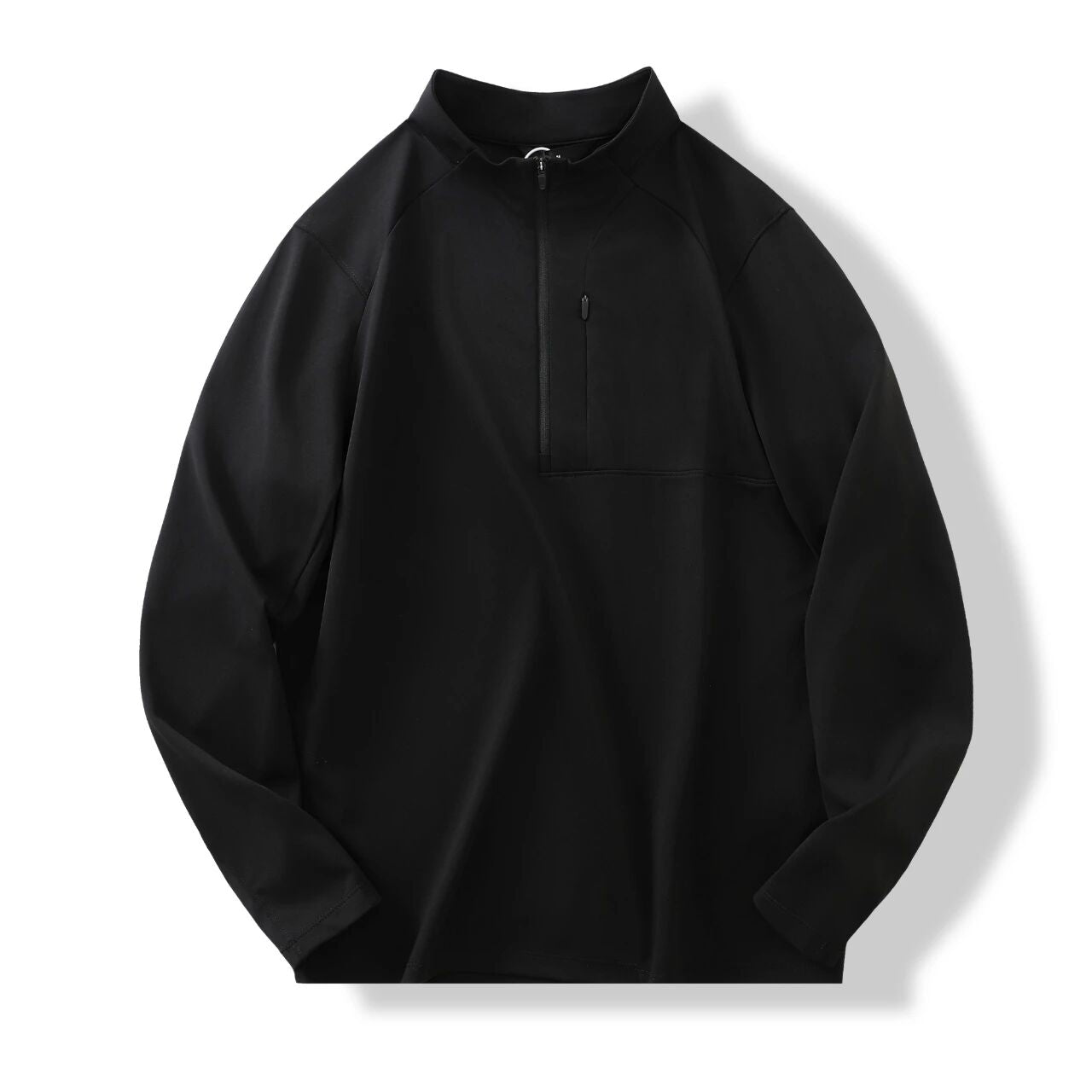 Pull à moitié zippé pour hommes