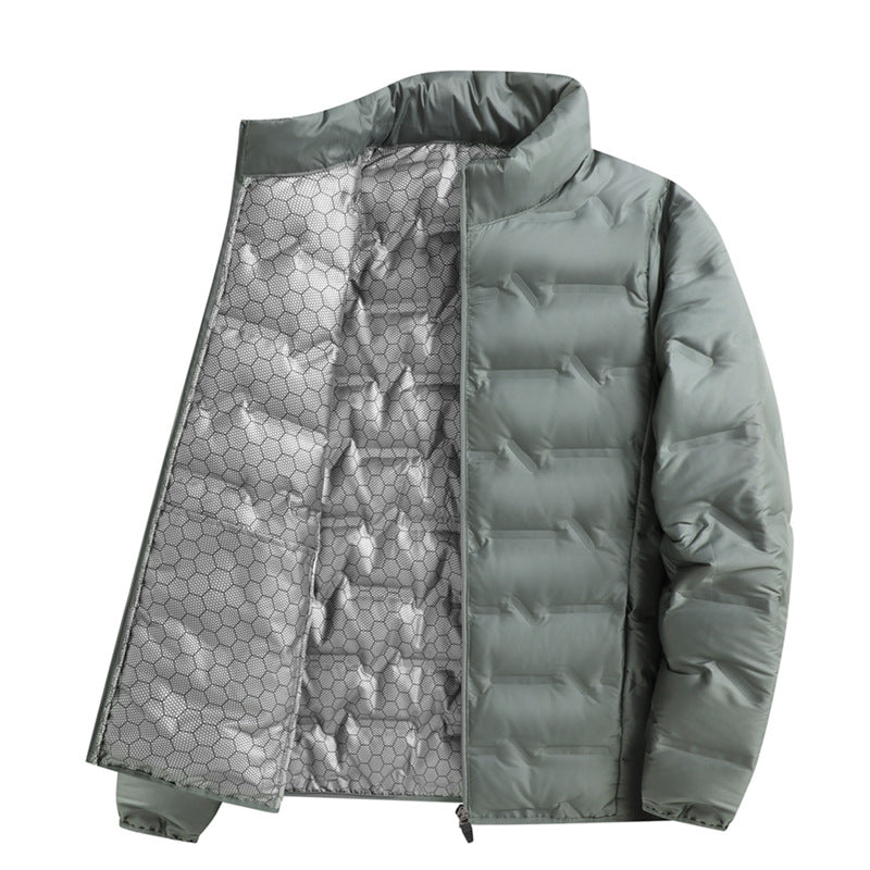 Collant debout Down Jacket White Duck Down Slim Fit Warm All-matching Down