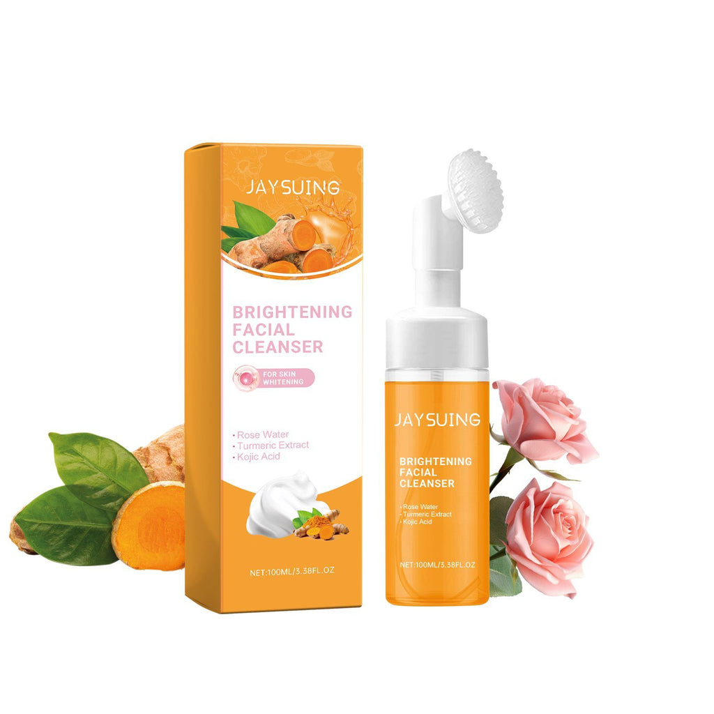 JAYSUING Mousse de nettoyage du visage curcuma