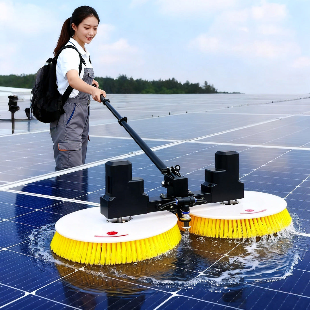 Robot de nettoyage électrique pour panneaux photovoltaïques