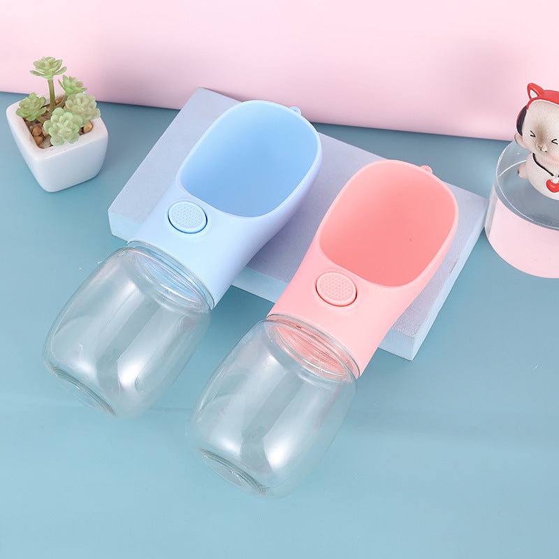 Bouteille d'eau extérieure portable pour animaux de compagnie