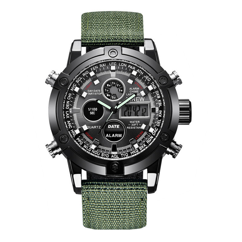 Montre de ceinture de mode multifonctionnelle pour hommes