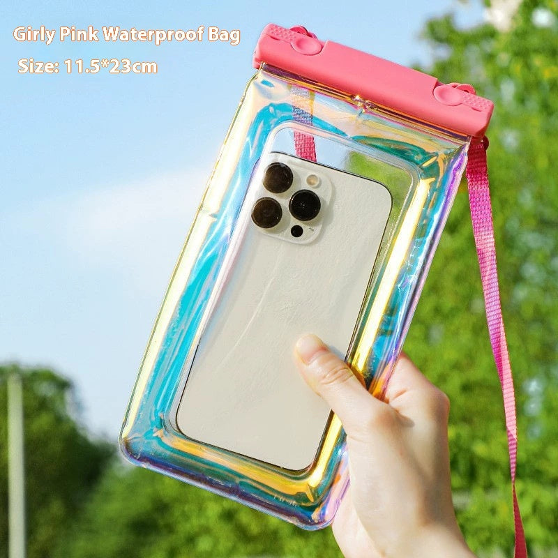 Téléphone portable Sac imperméable Laser TPU Extérieur Plongée